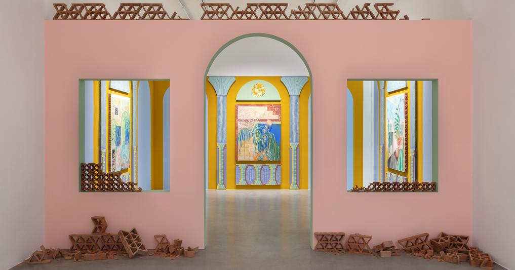 Sol Calero, Casa encontrada, installation view, marzo 2023, Francesca Minini, Milano, Courtesy l'artista e Francesca Minini, Milano. ©Andrea Rossetti / Hector Chico 