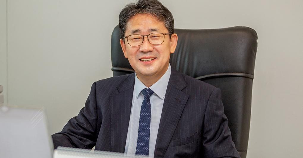 Park Yang-woo,  presidente della della Biennale di Gwangju. (Photo Gwangju Biennale Foundation) 