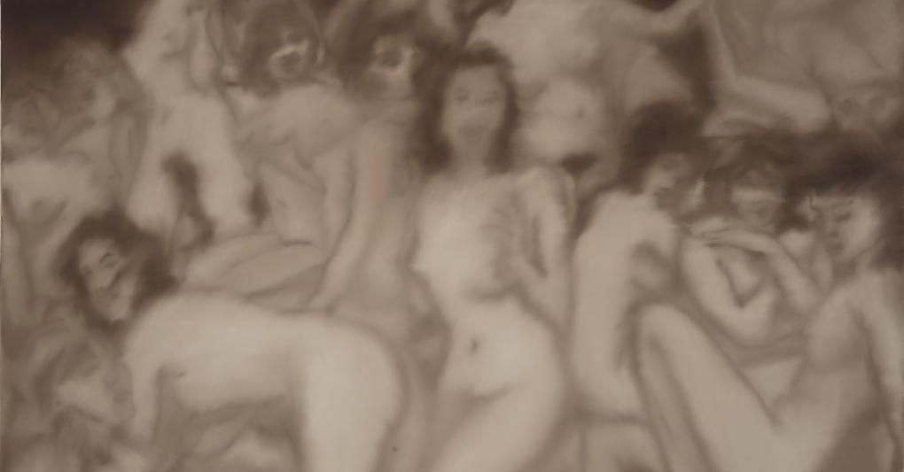 Gerhard Richter, Badende, 1967. Sold for 9.610.000 $ 