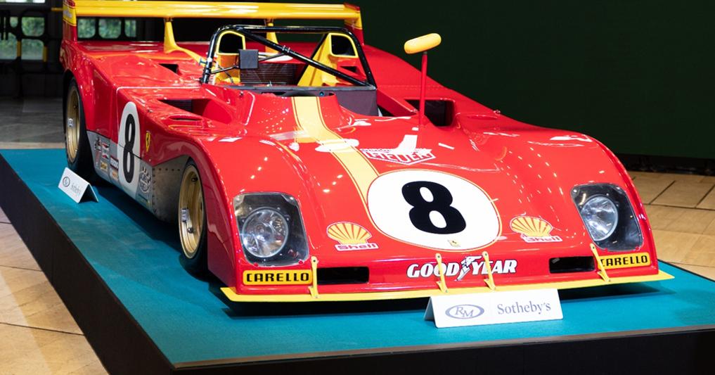 1972 Ferrari 312 PB Sold for 12.042.500 € Foto: Nail Fraser Courtesy of RM Sotheby's 