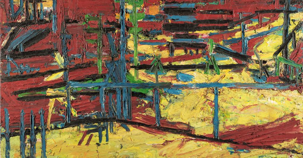 Frank Auerbach. Mornington Crescent, 1969. Sold for 5,565,200 £ 