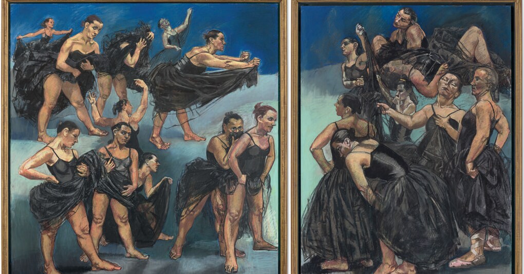 Paula Rego - Dancing Ostriches from Walt Disney’s ’Fantasia’ 