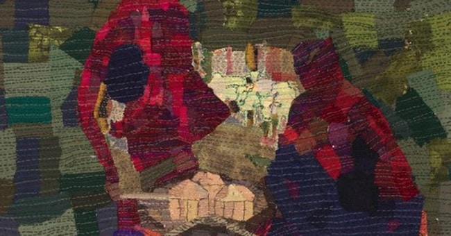 Elias Sime (Ethiopian, born 1968) . Migueb 1, Min Neber (What is it), 2004. Courtesy Bonhams