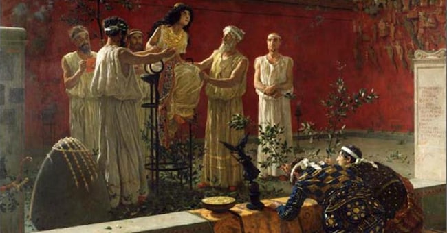 “L’oracolo di Delfi di Camillo Miola, rubato dal Palazzo della Provincia di Napoli tra il 1903-1944 e ritrovato nel 2023 a Los Angeles