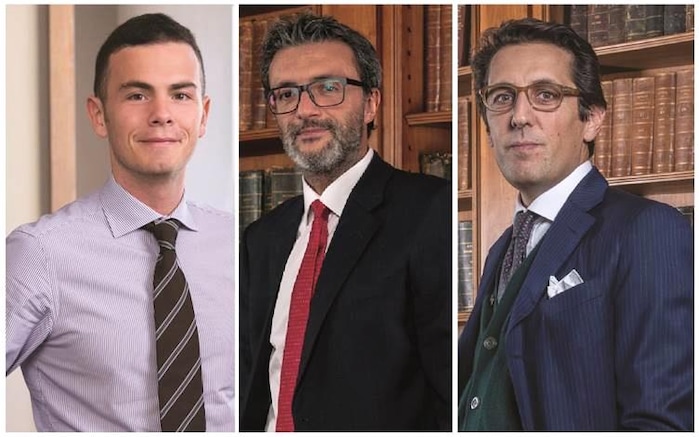 Da sinistra: Andrea Gentili, Alessandro Vittoria, Mario Scofferi