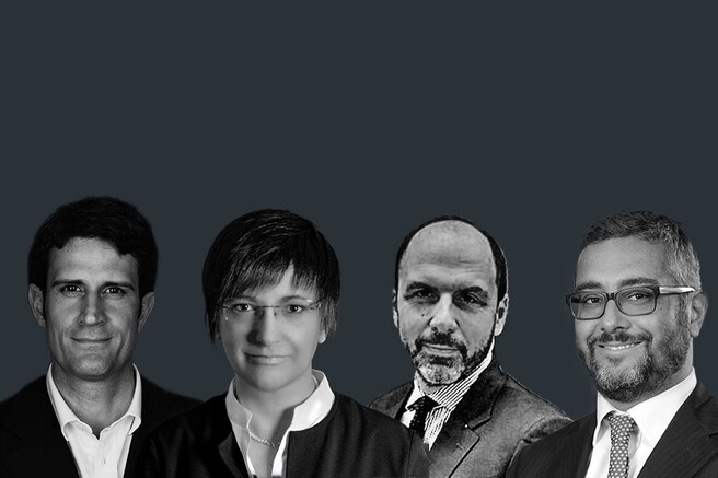 Da sinistra Alessandro Padula di EY, Ivana Magistrelli di Belvedere Inzaghi & Partners-BIP, Giovanni Giuliani di Nctm Studio Legale e Agostino Papa di DLA Piper