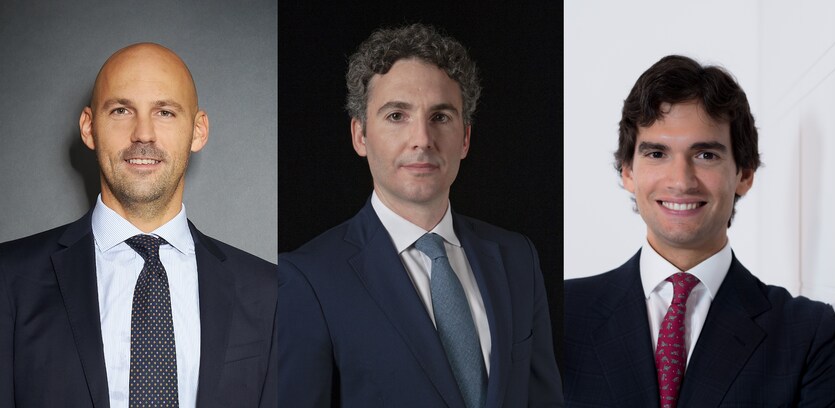 Francesco Pezcoller, Edoardo Canetta, Giorgio Ferrero