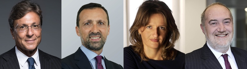 Filippo Troisi, Cristiano Tommasi, Gabriella Covino e Andrea Arosio