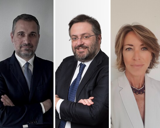 Gianclaudio Fischetti, Christian Patelmo e Giulia Quarato