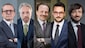 Da sinistra: Gabriele Buratti, Fabio Zambito, Luca Faustini, Cosimo Birtolo, Vittorio Pozzi 
