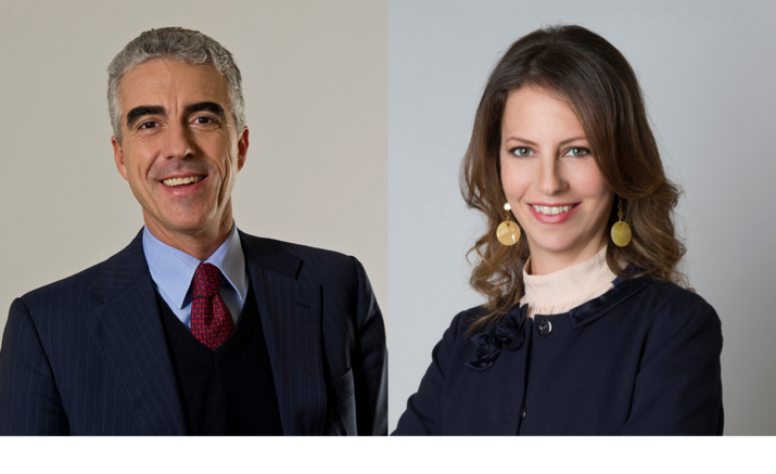Carlo Montagna ed Elena Busson