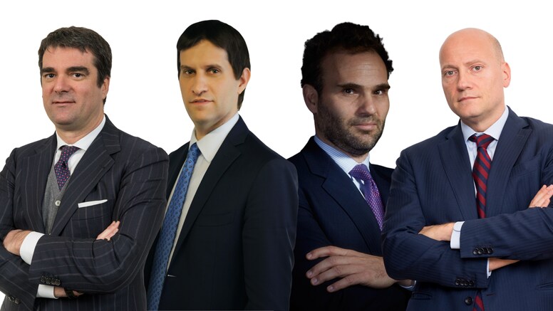 Michele Citarella, Luca Vitale, Alessandro Giovannelli e Stefano Catenacci