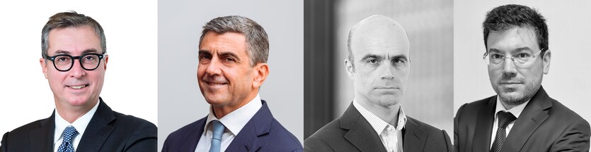 Sebastiano Cassani, Giacomo Pansolli, Iacopo Canino e Fabio Brunelli 
