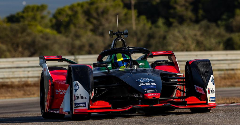 Una monoposto di formula E  che prenderà parte alla prossima stagione 