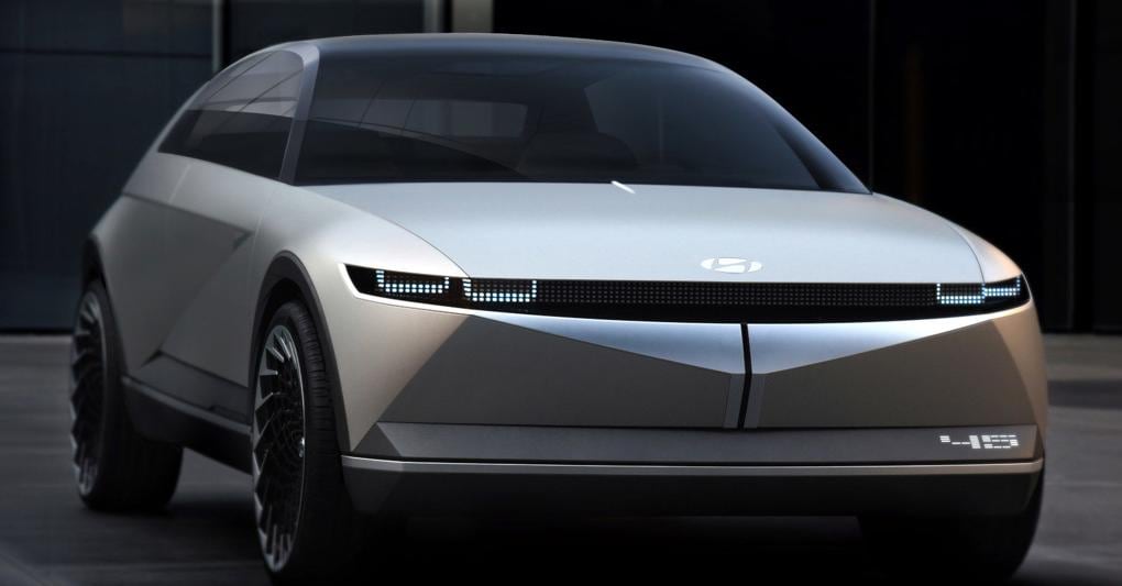 La Hyundai 45, concept ispirata alla Pony coupé del 1984 