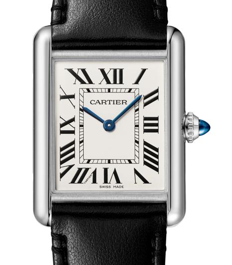 Cartier. Il Tank Must nella misura grande (2.660 euro) o piccola (2.230) 