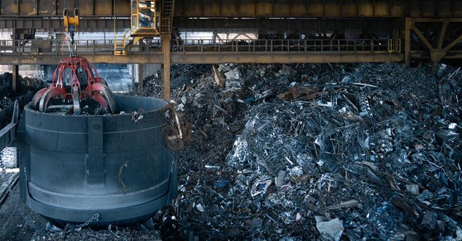 Materia prima. Nell'ambito delle azioni di economia circolare, tutti gli stabilimenti di Beltrame Group utilizzano il rottame per la produzione di acciaio 