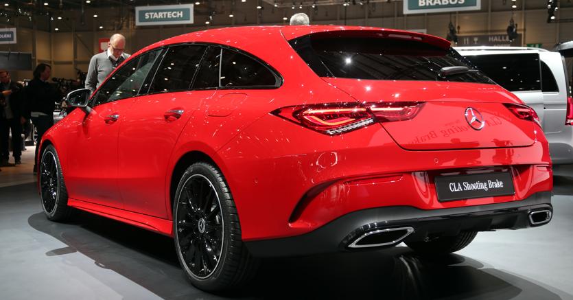 La Cla Shooting Brake la cui carrozzeria fonde gli stilemi di una wagon con quelli di una coupé.