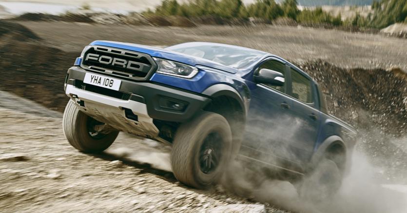 Pick-up.A destra il Ford Ranger nella versione sportiva Raptor. Quello dei pick-up di taglia media e grande è un mercato strategico per tutti i costruttori