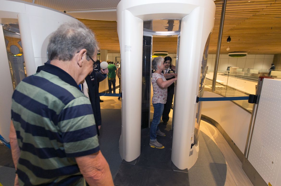 Aereoporto di Schiphol, Amsterdam (Afp)