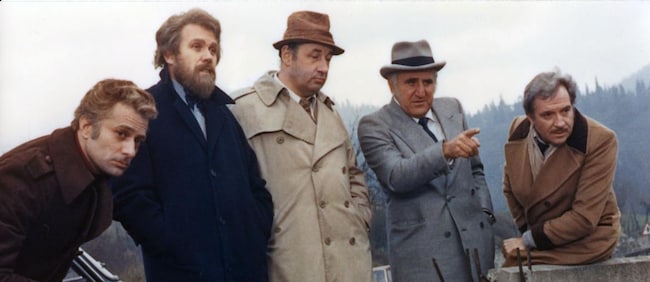 Una scena di «Amici miei» (Agf)