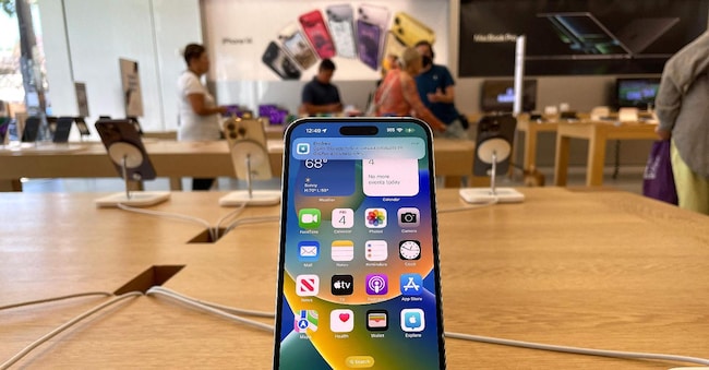 L'iPhone 14, arrivato sul mercato circa un anno fa