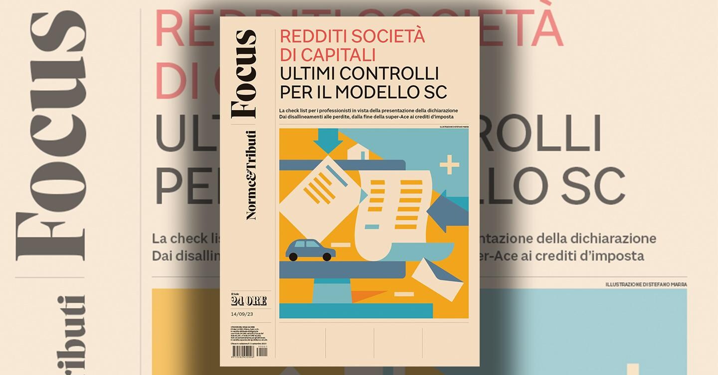 Redditi società di capitali, la check list per il modello SC