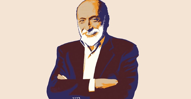 Carlo Petrini (Illustrazione Ivan Canu)