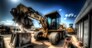 Group of civil engineers in standard uniform. Neural network AI generated art
