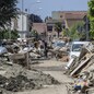 Detriti sulle strade dopo l'alluvione, Sant'Agata sul Santerno, 24 maggio 2023