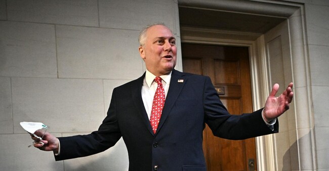 Steve Scalise, nominato dai repubblicani prossimo speaker alla Camera Usa (Photo by MANDEL NGAN / AFP)