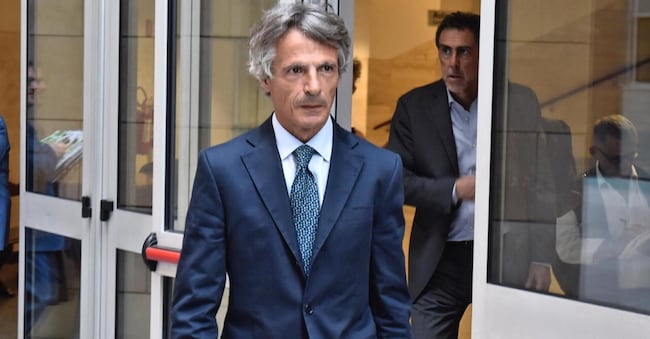 L'ex presidente di Banca Mps, Giuseppe Mussari