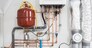 Heating installation, household boiler with heat pomp new design