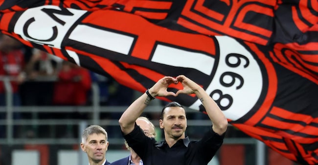  Zlatan Ibrahimovic ANSA / MATTEO BAZZI