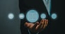 Education technology Internet Webinar online icon virtual screen concept.