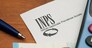  Carrara, Italy - September 11, 2020 - The INPS logo on a sheet of headed paper. INPS is the institution that deals with providing pensions, collecting work contributions and disbursing redundancy funds during the covid emergency.