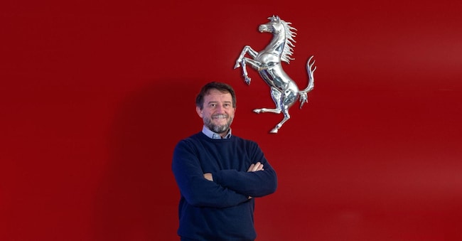 Giovanni Soldini, team principal della nuova avventura Ferrari nel mondo della vela - ANSA/US FERRARI