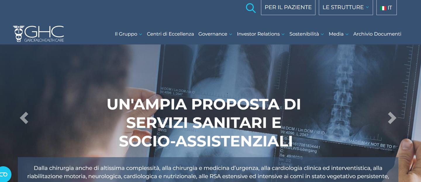 Garofalo Health Care la sfida sui ricavi da prestazioni private