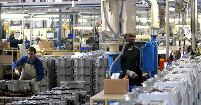 Una fabbrica italiana di Electrolux