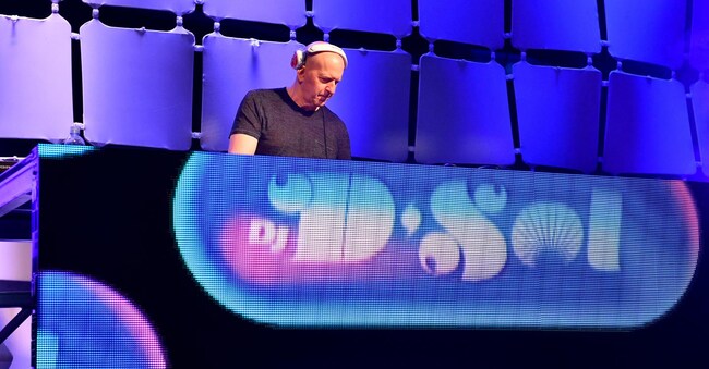David Solomon, Ceo di Goldman, in versione dj (Craig Barritt/Getty Images for Casamigos/AFP)