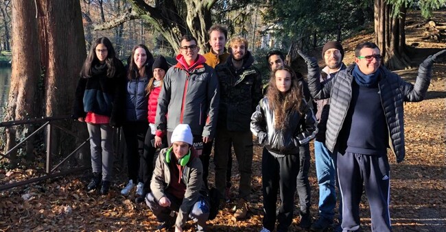 I ragazzi di AutAcademy al Parco di Monza
