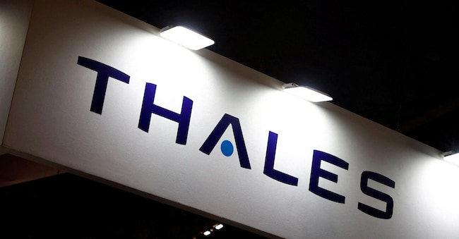 Il logo del gruppo Thales