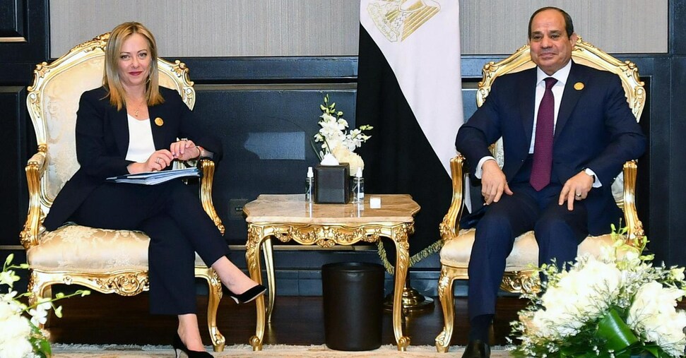 Meloni and von der Leyen from al-Sisi for the migrant memorandum, the EU promises 7.4 billion