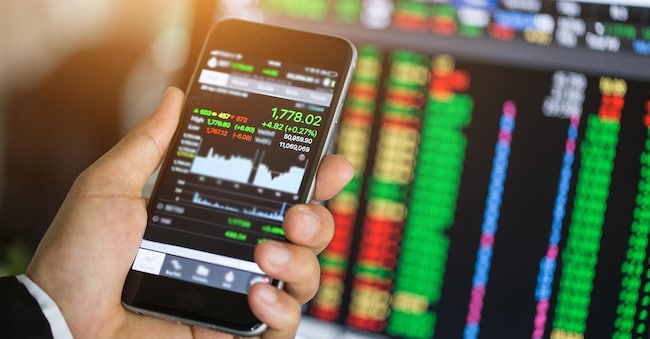 Trading online sullo smart phone