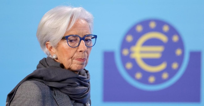 La presidente della Banca centrale europea Christine Lagarde