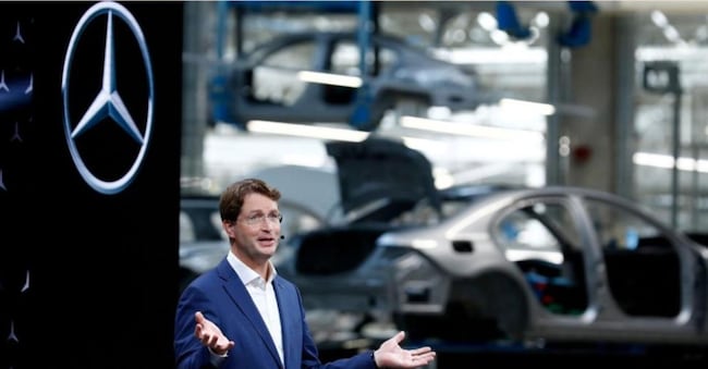 Il ceo del gruppo Mercedes-Benz, Ola Källenius