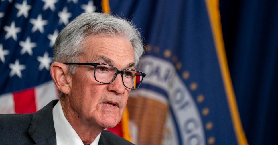 Powell, gelata sui tassi: se l’inflazione non scende, niente tagli