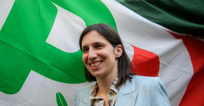 La segretaria nazionale del Partito Democratico Elly Schlein  (Foto Claudio Furlan/Lapresse)  