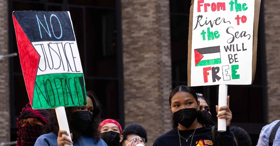 USA, pro-Palestinian protests on campuses.  Biden’s condemnation: “It’s anti-Semitism”