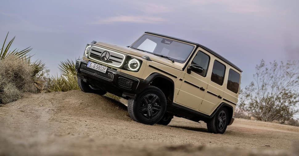 Electric Mercedes G-Class, the G580 debuts at the Beijing Motor Show